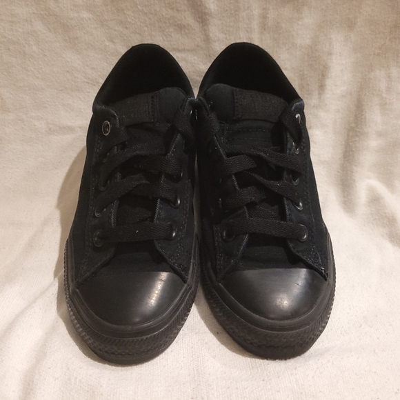 Converse Chuck Taylor All Star Kids Street Slip Sneaker, black monochrome size 2 - Picture 4 of 6